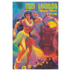 Tiki Lounge Sign Outdoor Canvas Art Print - 24x36